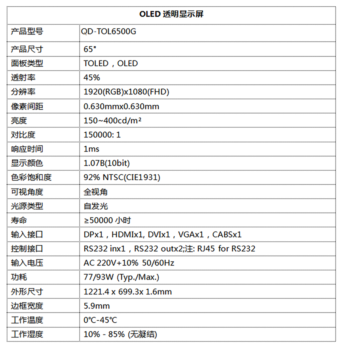 OLED透明显示屏7